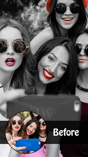 Black and White Photo Frame Editor screenshot 3