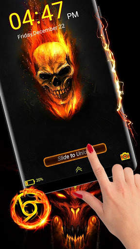 Skull Launcher Theme screenshot 5