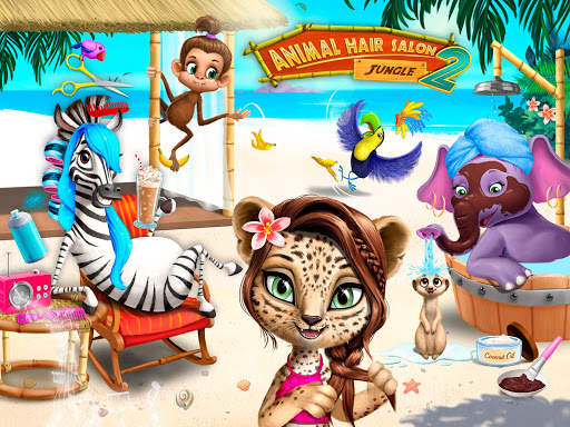 Jungle Animal Hair Salon 2 screenshot 10