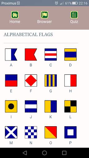 ICS flag trainer скриншот 2