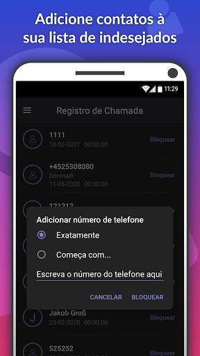 Bloqueador de chamada screenshot 4