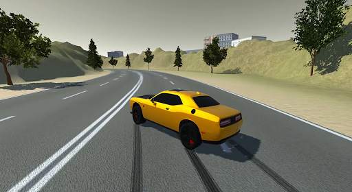 Highway Drift Challenger Speed Racing Srt Game 3D screenshot 7