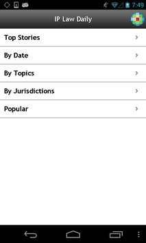 IP Law Daily Mobile screenshot 3