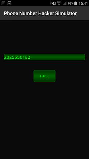 Phone Number Hacker Simulator screenshot 2