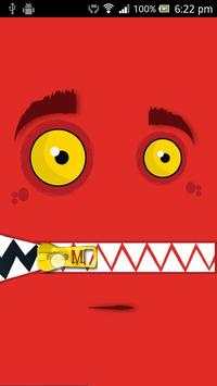 Monster Zipper Go Locker 2 تصوير الشاشة