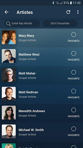 American Gospel Music & Artistes screenshot 14