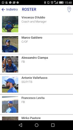 Napoli Baseball screenshot 3