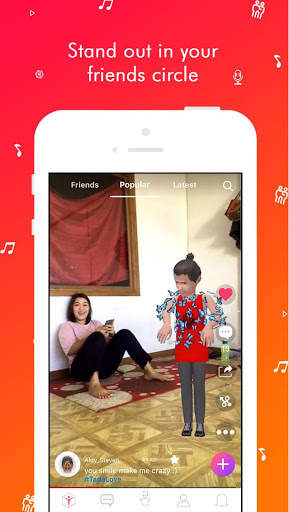 TaDa Time - 3D Avatar Creator, AR Messenger App screenshot 4