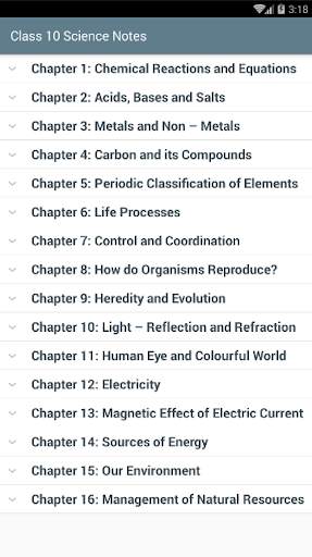 Study Knowledge Notes - Class 10 Science Notes screenshot 6