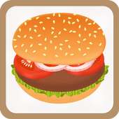 Burger Shop Game free logo