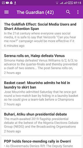 Latest Nigerian News Papers screenshot 3