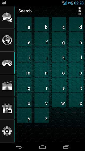 Metal Theme for Smart Launcher screenshot 2