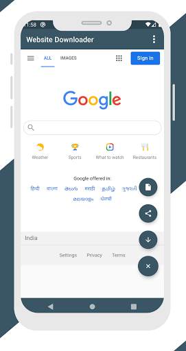 Website Saver : Website Downloader & Page Saver screenshot 1