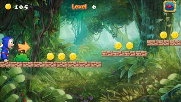 Ninja Hattori Jungle Run Game screenshot 5