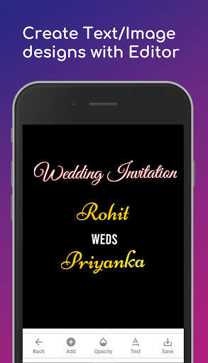 Wedding Invitation Video Maker screenshot 3
