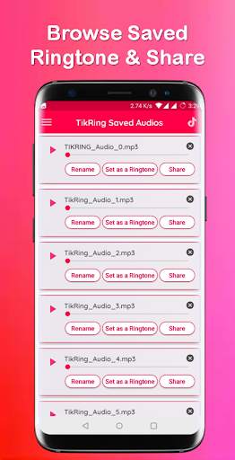 Tikring - Ringtone Downloader For Tik Tok screenshot 4