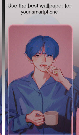 BTS anime wallpaper screenshot 5