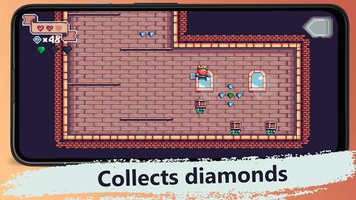 King vs Pigs : Collecting gems screenshot 5