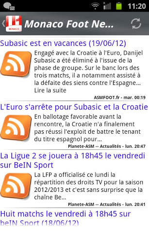 Monaco Foot News screenshot 2