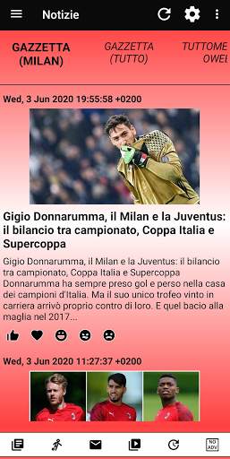 Passione Milan screenshot 1