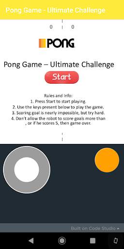 Pong Game - Ultimate Challenge screenshot 1