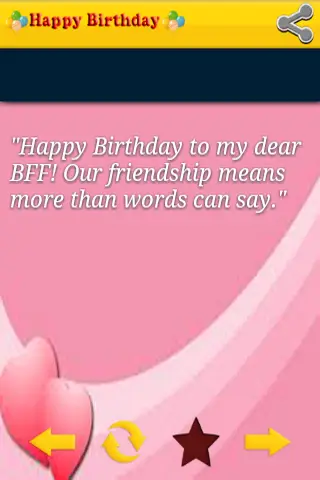 Happy Birthday SMS screenshot 7