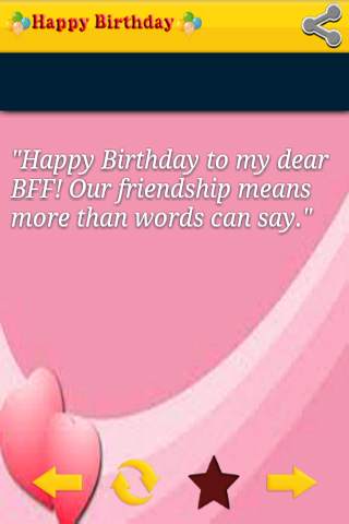 Happy Birthday SMS screenshot 7