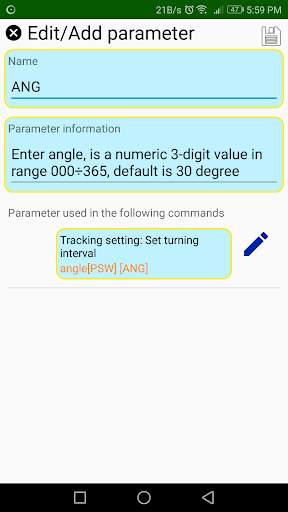 GPS Car Tracker Setting SMS screenshot 8