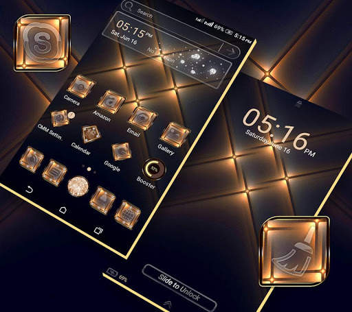 Crystal Light Launcher Theme screenshot 6