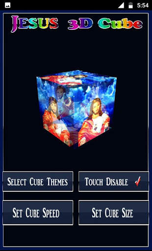 Jesus 3D Cube HD Live wallpaper screenshot 6