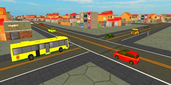 Metro City Coach Bus Driving Simulator 3D screenshot 3
