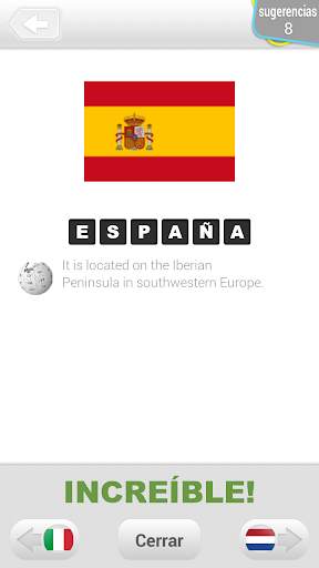 Banderas nacionales del mundo screenshot 5