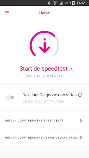 T-Mobile Netwerk-app screenshot 1
