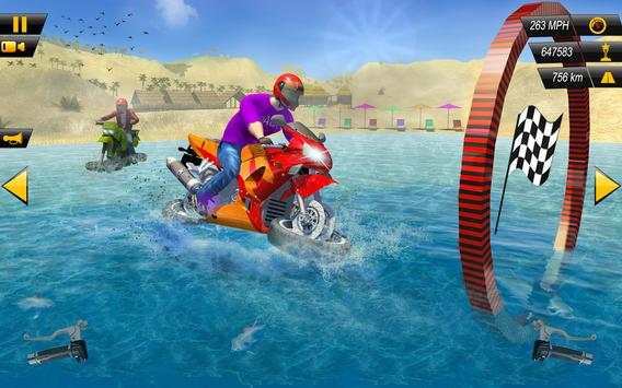 Beach Water Surfer Motorcycle Racing screenshot 2