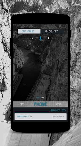 Kustom Timber for KLWP screenshot 6