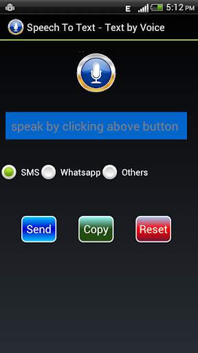 Speech to Text - Text by Voice screenshot 1