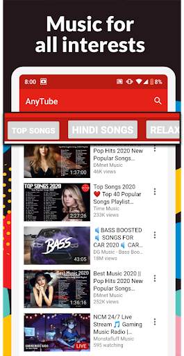 AnyTube (Floating) -On-Demand Video & Music Player screenshot 5