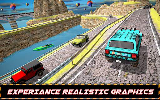 Crazy offoad Jeep Driving Games 3D-Multistory 4x4 screenshot 3