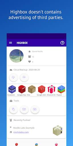 Highbox Magic Password Manager - Passphrases Hash 5 تصوير الشاشة