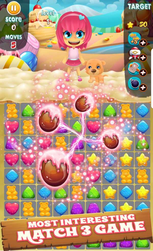 Gummy Crush game screenshot 2