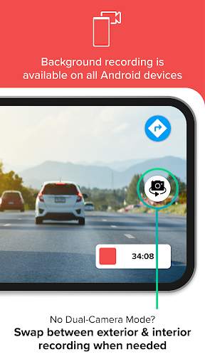 Driver: Turn Your Phone Into A Dash Cam For Free 3 تصوير الشاشة