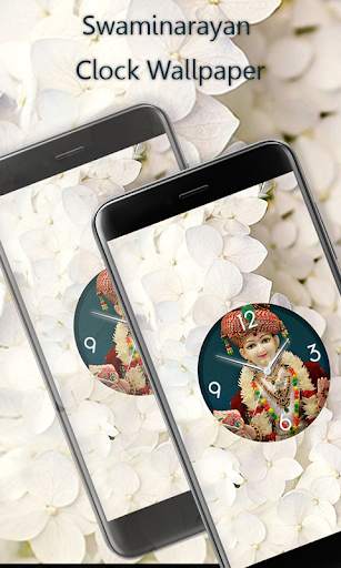 Swaminarayan Clock Wallpaper screenshot 3