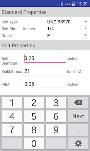 Torque Calculator screenshot 2