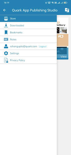 Quark App Publishing Studio screenshot 3