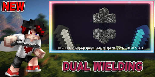 Dual Wielding Mod   Custom Shields for MCPE screenshot 4