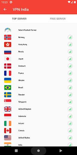 VPN India - get free India IP-VPN🇮🇳⭐⭐⭐⭐⭐‎ screenshot 1