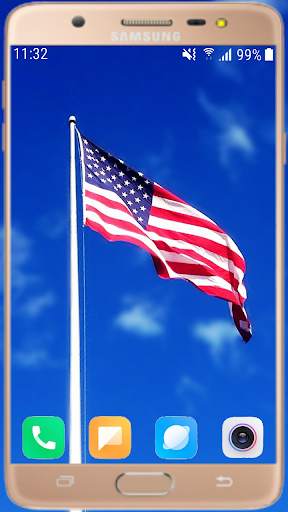American Flag Wallpaper HD screenshot 2