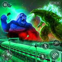 Monster King Kong Rampage Game logo
