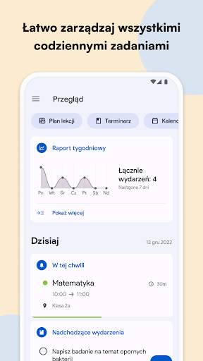 Kalendarz Szkolny: Plan lekcji screenshot 3