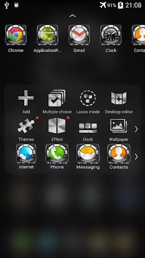 TSF Shell Launcher Theme Mech screenshot 5